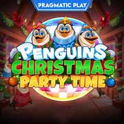 Penguins Christmas Party Time 